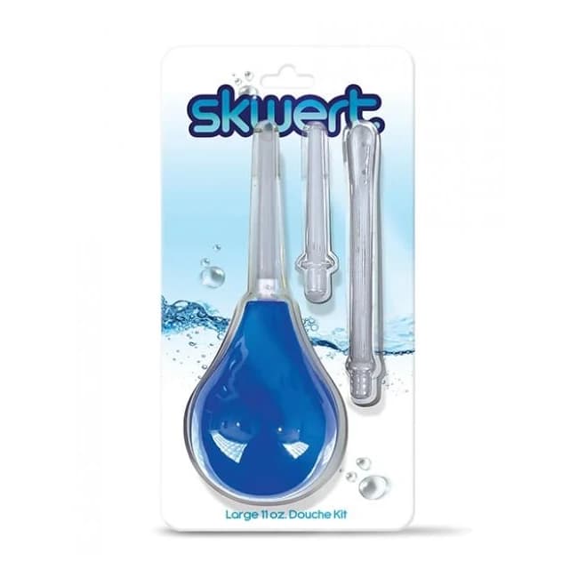 Skwert Enema Bulb W/3 Wands - 11 Oz - Image 1