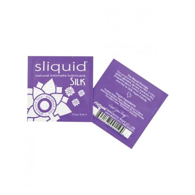 Sliquid Naturals Silk Pillow Package .17oz - Image 2