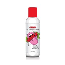 SMACK CHERRY 2 OZ WARMING MASSAGE OIL  - Image 1