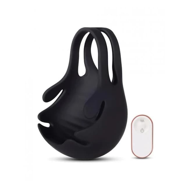 Smitten Vibrating Scrotum Cock Ring - Image 1