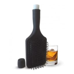 Smuggle Your Booze Brush Flask Black, image 2