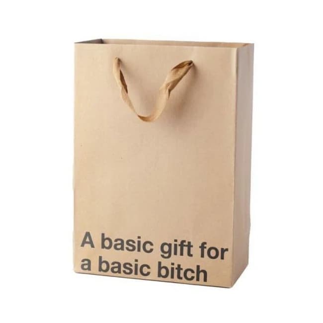Snarky Gift Bags a Basic Gift 3pk - Image 1