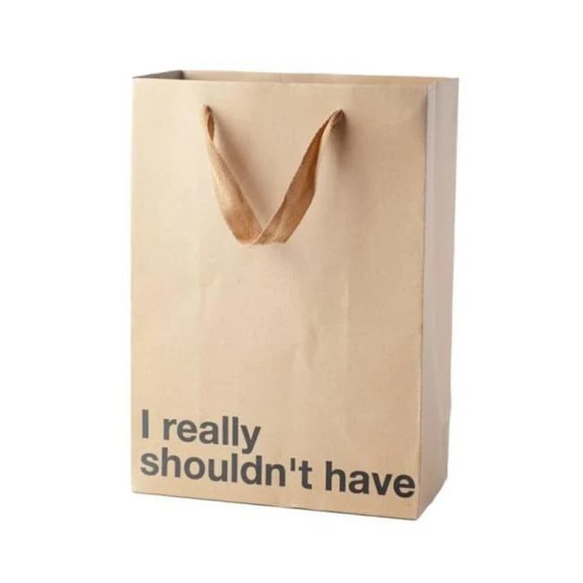 Snarky Gift Bags I Really Shouldn't Have 3pk - Image 1
