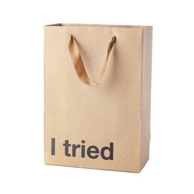 Snarky Gift Bags I Tried 3pk - Image 1