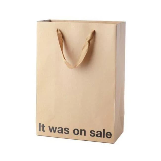 Snarky Gift Bags It Was on Sale 3pk - Image 1