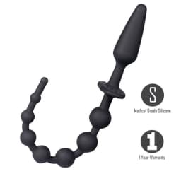 Sorra 2-Ended Anal Beads & Plug, image 2