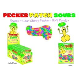 Sour Pecker Patch Display(12pcs), image 1