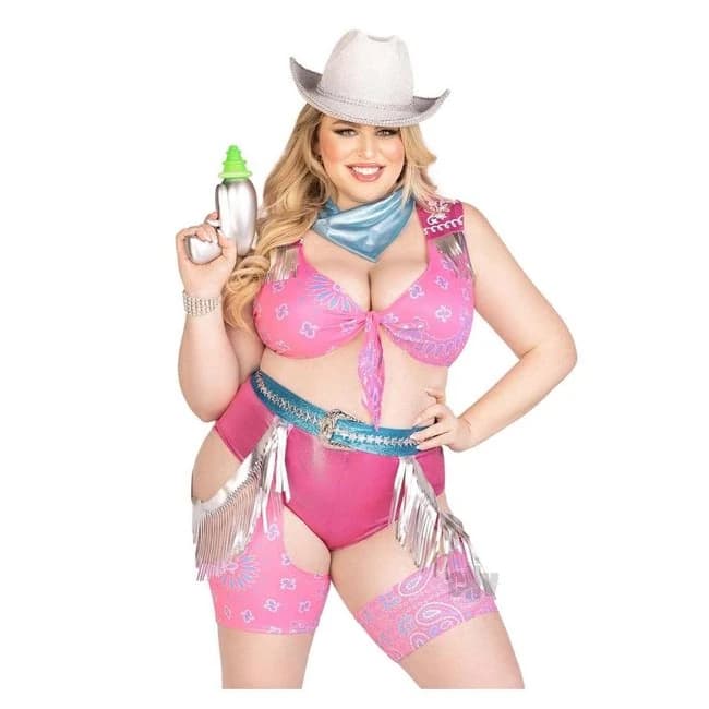 Space Cowgirl 4pc Set 3x/4x Multicolor - Image 1