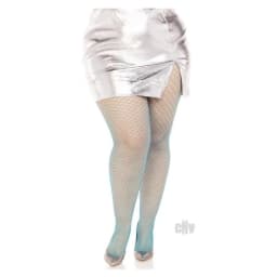 Spandex Indust Net Tights 1x-2x Blu, image 1