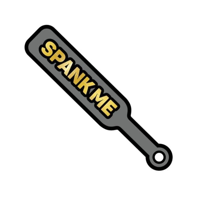 Spank Me Paddle Pin (net) - Image 1