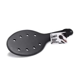 Spanking Rounded Paddle with Holes Black, image 3