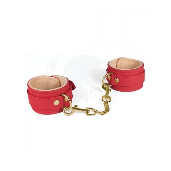 Spartacus Pu Ankle Cuffs w/ Plush Lining, image 1