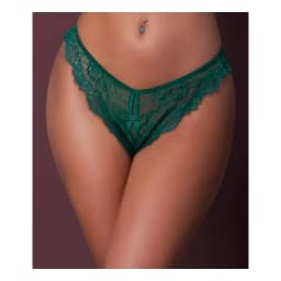 Split Crotch Panty Emerald, image 3