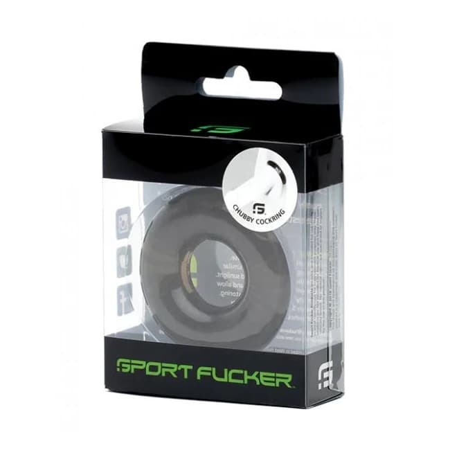 Sport Fucker Chubby Cockring - Smoke - Image 1