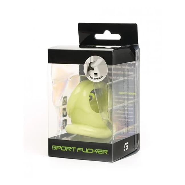 Sport Fucker Cock Harness - Glow - Image 1