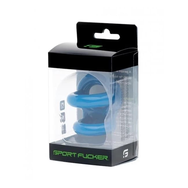 Sport Fucker Fucker Ring - Blue - Image 1