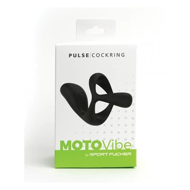 Sport Fucker Motovibe Pulse Cockring - Black - Image 1