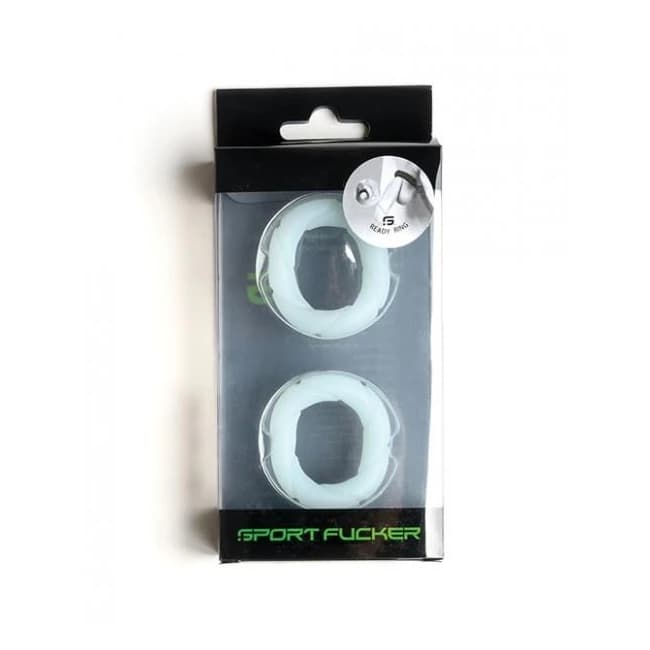 Sport Fucker Ready Rings - Glow in the Dark - Image 1