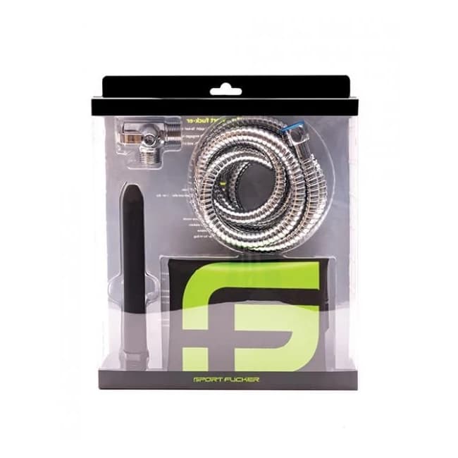 Sport Fucker Shower Kit 6" - Black - Image 1