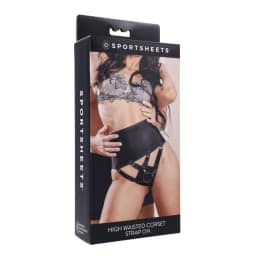 Sportsheets High Waisted Corset Strap on, image 1