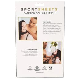 Sportsheets Saffron Collar & Leash - Image 8