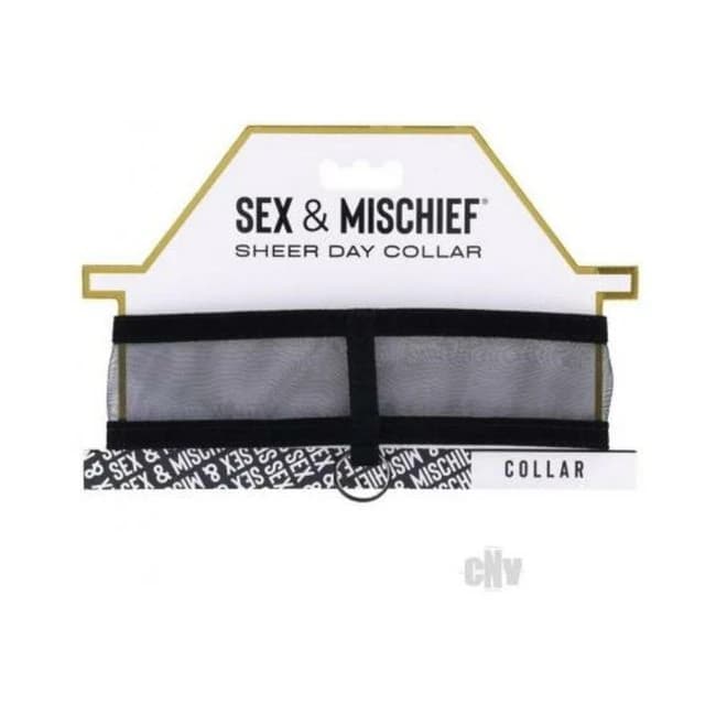 Sportsheets Sex & Mischief Sheer Day Collar - Image 1