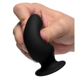 Squeeze-It Silexpan Anal Plug Small Black, image 2