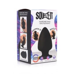 Squeeze-It Silexpan Anal Plug Small Black, image 5