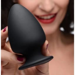 Squeeze-It Silexpan Anal Plug Small Black, image 7