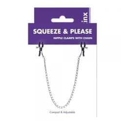 Squeeze n Please Nipple Clamps Chain Kinx, image 2