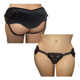 Ss Plus Size Beginners Black Strap-on, image 3