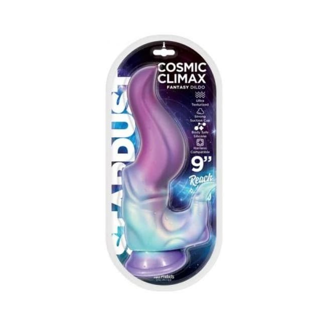 Stardust Cosmic Climax 9 In. Silicone Dildo - Image 1