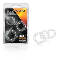 Stay Hard Beaded Cockringsblack, image 6