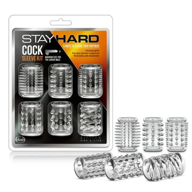 Stay Hard Cock Sleeve Kit Clear - Image 2
