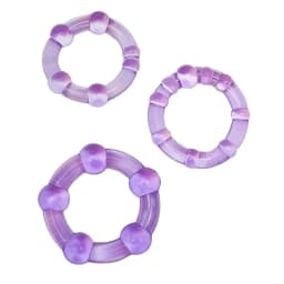 Stay Hard Cockrings Purple - Image 2