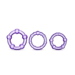 Stay Hard Cockrings Purple - Image 3