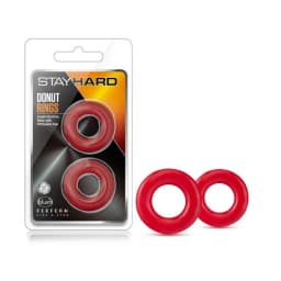 Stay Hard Donut Rings, image 1