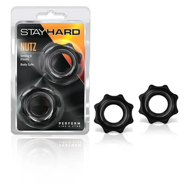 STAY HARD NUTZ BLACK  - Image 1