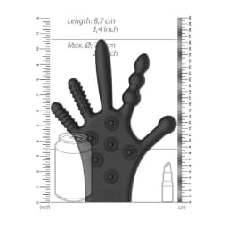 Stimulation Glove Black, image 3