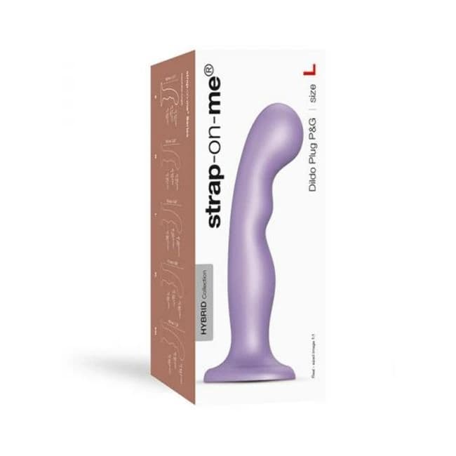 Strap-on-me Dildo Plug P&g L Metallic Lilac - Image 1