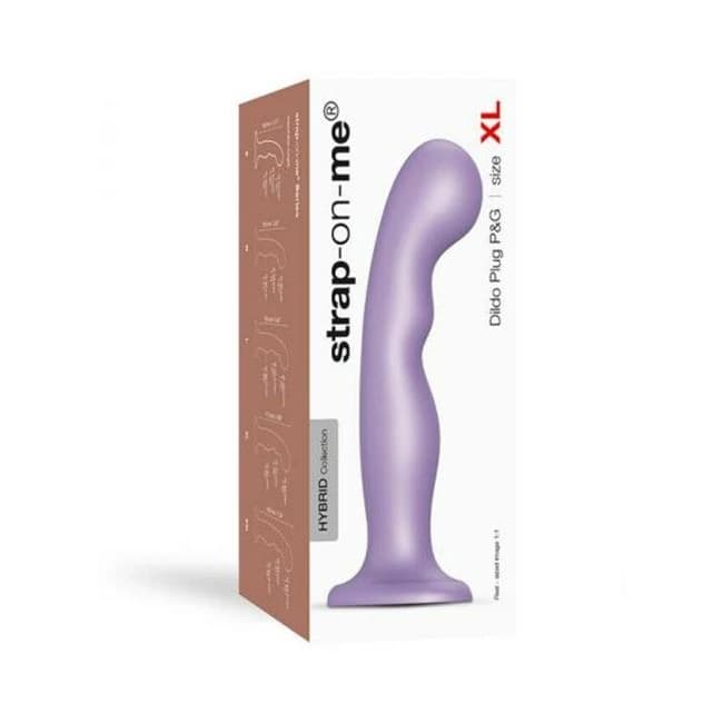 Strap-on-me Dildo Plug P&g Xl Metallic Lilac - Image 1