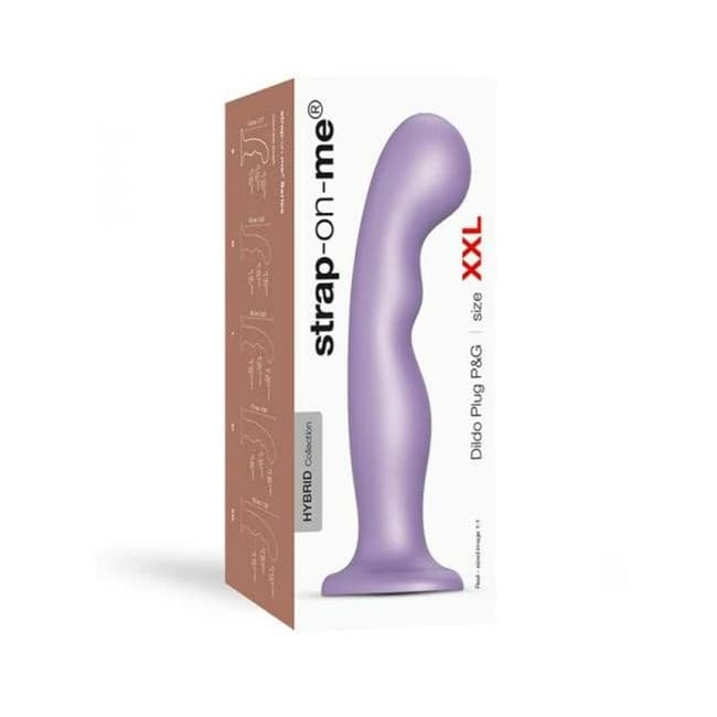 Strap-on-Me Dildo Plug P&g XL Metallic Lilac, image 1