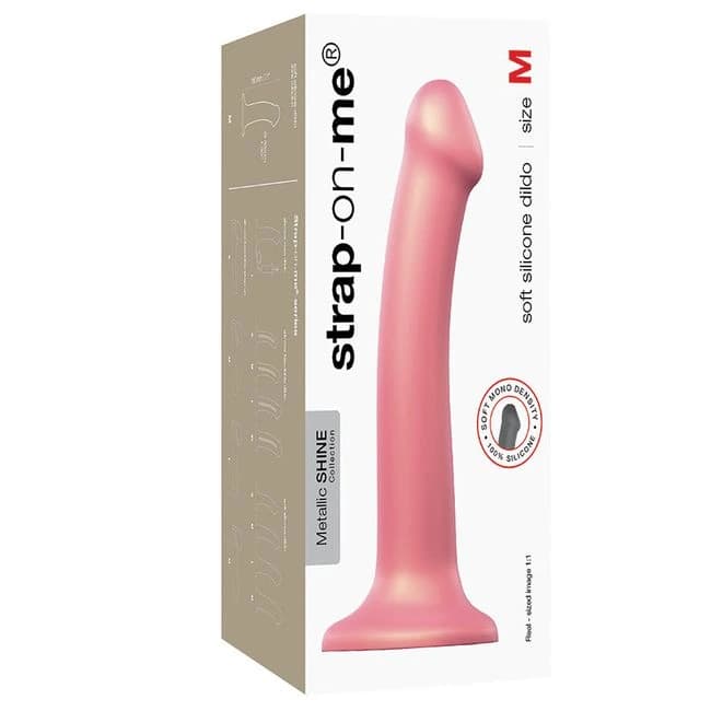 Strap on Me Flexible Dildo - Metallic, image 1