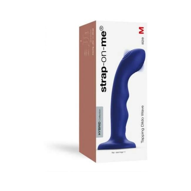Strap-on-me Tapping Dildo Wave Night Blue - Image 1