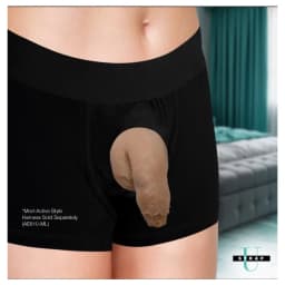 Strap U 5.1in Uncut Silicone Packer Medium, image 2