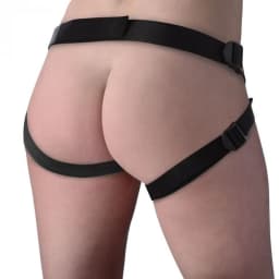 Strap U Brazen 8in Silicone Dildo W/ Harness, image 2