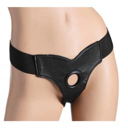 Strap U Fleece Lined Leather Strap on, image 3
