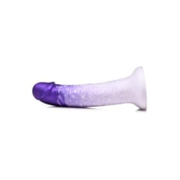 Strap U Real Swirl Realistic Dildo Purple, image 4
