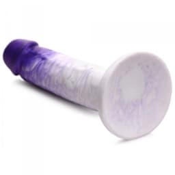 Strap U Real Swirl Realistic Dildo Purple, image 6