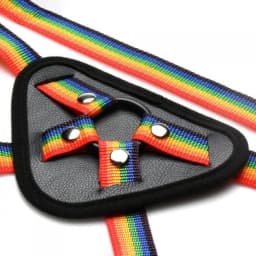 Strap U Ride the Rainbow Strap on Harness, image 7